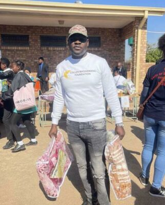 Phokane Machaka Robie, grateful for the opportunity to carry forward Nelson Mandela's legacy.