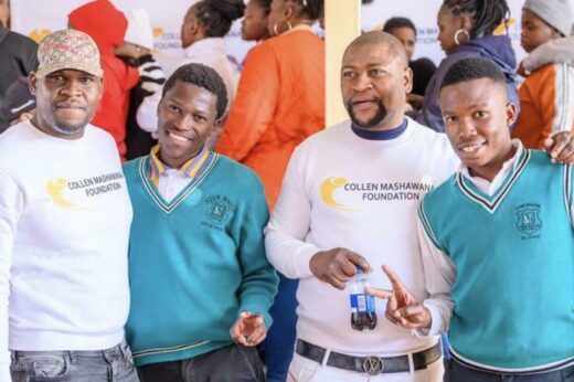 Learners are happy about the borehole.