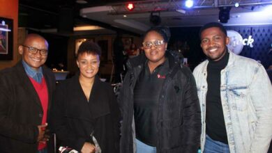 Michael Bholo, Lillian Nyathi, Bonolo Namatha and Kagisho Mathobisa.