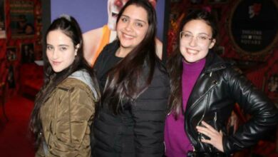 Sarah Joseph, Irene Angelopoulos and Rebeca Joseph are up for a night of laughter and comradery.