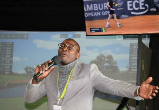 Farai Malenga keeps guests laughing as MC. Photo: Duduzile Khumalo