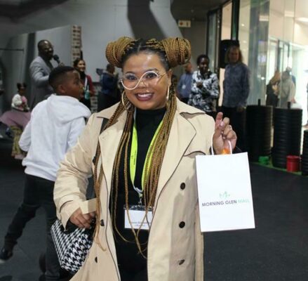 Noluvo Duna-Paliso explores the stores. Photo: Duduzile Khumalo