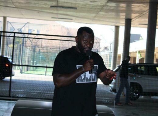Pacou Mutombo speaks about dance competitions which will be held on The Urban Playground. Photo: Duduzile Khumalo