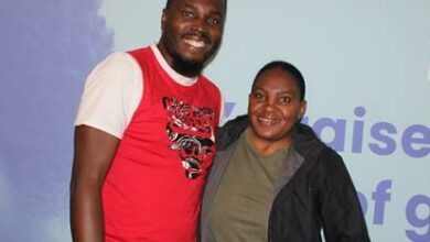 Telfer Chinks and Bongisani Dube proud of the programme's achievements. Photo: Duduzile Khumalo