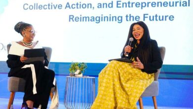 Author, businesswoman and philanthropist Basetsana Kumalo in an inspiring fireside chat with Dr Precious Motsepe, South African philanthropist.