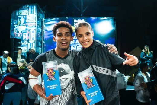 B-Boy Toufeeq and B-Girl Keisha to represent South Africa at the finals in Paris. Photo: Red Bull Content Pool