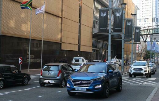 Sandton was a hub of economy-boosting activity during the week of the BRICS Summit 2023. Photo: Duduzile Khumalo