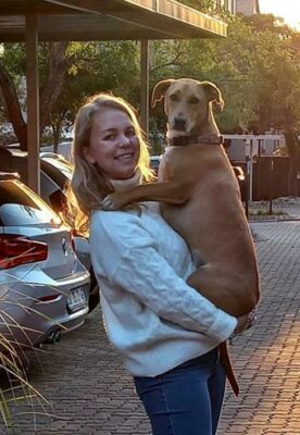 Tarryn Wishart has known and loved Hazel Grace since she was just a puppy.