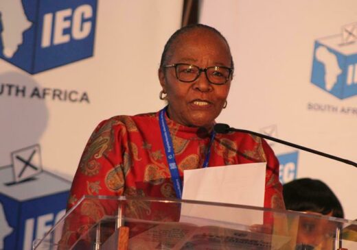 Commissioner Ohara Ngoma-Diseko, Commission for Gender Equality (CGE) addresses at the event. Photo: Duduzile Khumalo