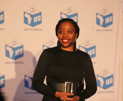 Naledi Selebano from the Commission of Gender Equality explains relevant national policy and legislative frameworks. Photo: Duduzile Khumalo