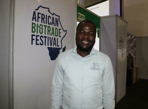 Lamlela Maphosa loves the business part of the expo. Photo: Duduzile Khumalo