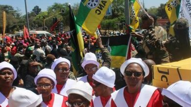 Members of Winnie Mandela's church were invited to be a part of the celebrations to rename William Nicol Drive in her honour. Photo: Lebogang Tlou