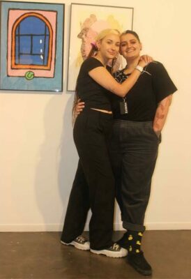 Best friends who love the art stay friends forever, just like Ashlee Cayte and Vick Bester.