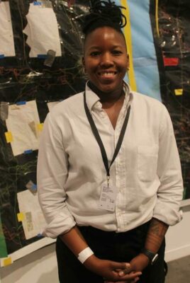 Vox Pops 5 Sinazo Chiya: Spaces like the FNB Art Joburg are uniquely able to help connect the audience and artists in ways that sometimes gallery shows can’t. We’re fortunate enough to have this space in Johannesburg.