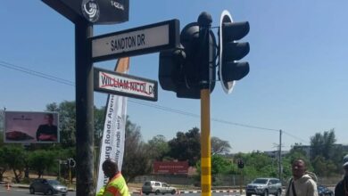 The renaming of William Nicol Drive has begun. Photo: Lebogang Tlou