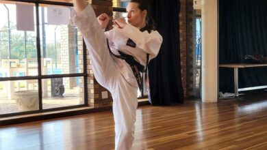 Kathleen Elder enjoys practising Taekwondo. Photo: Duduzile Khumalo
