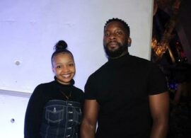 Kopano Mokwena and actor Kwenzo Ngcobo. Photo: Asanda Matlhare