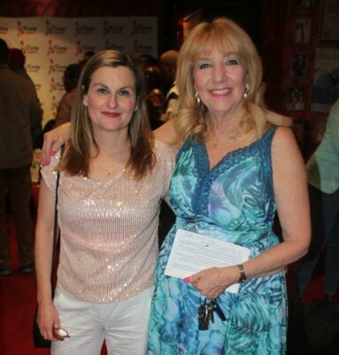 The super talented director Charmaine Weir-Smith with theatre producer Daphne Kuhn.