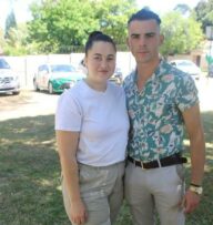 Kayley Dorrington and Jarrod Hager are out and about at Umtata Park in Gallo Manor, Wendywood.