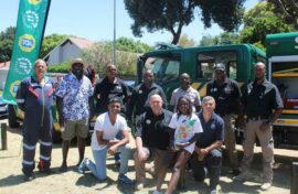 ADT, EMS, Smart Communities and Gallo Manor Wendywood all worked together to foster social cohesion at Umtata Park.