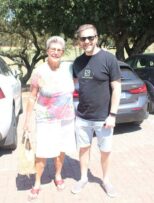 Selma Reznk and her son, Ryan, maintain the custom of visiting the Sandton Spring market together. Photos: Lebogang Tlou