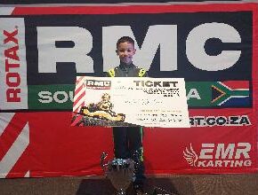 Rafael Da Silva won the South African Rotax Max Challenge Micro.