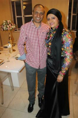 Ridwaan and Razia Dawood.