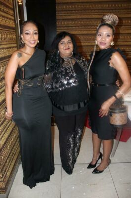 Entrepreneurs and businesswomen: Sbahle Sithole, Farzana Mayet, and Norma Mngoma.