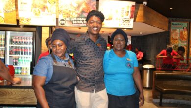 Blangah Bianca Musarara, Yonela Sonake and Petronella Mthala. Photo: Duduzile Khumalo