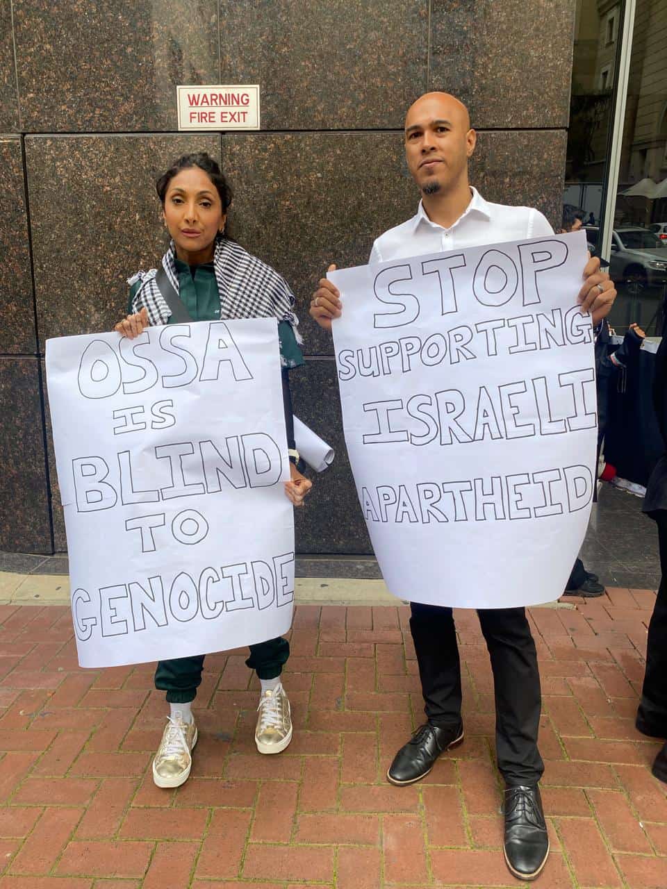 Dr Laila Raman-Abdulla and Zain Abdulla. Photo: Xoliswa Zakwe