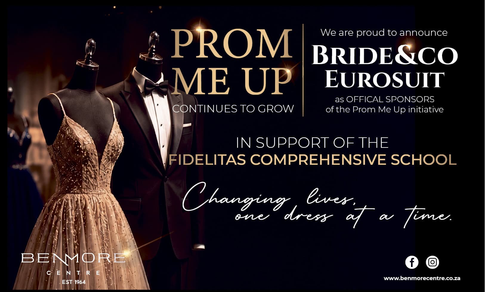 Benmore Centre Prom Me Up