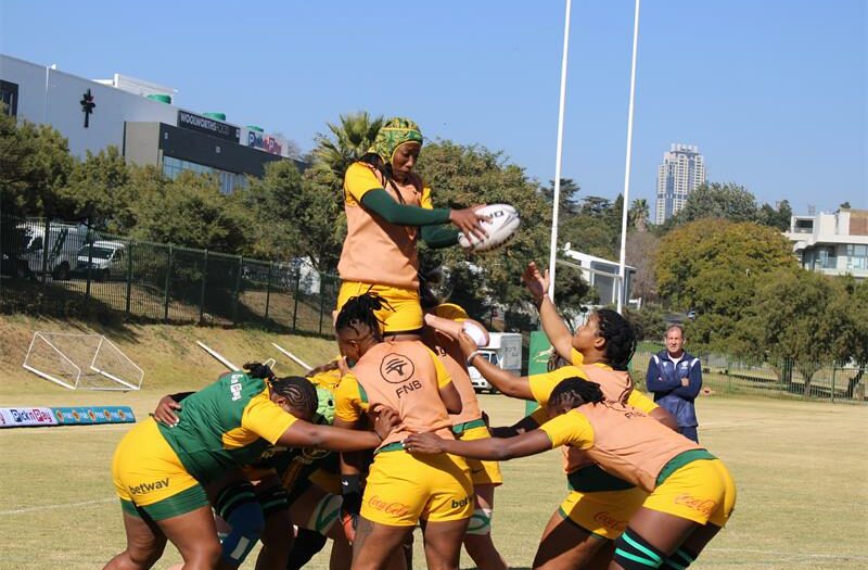 The Springbok women's rugby team were taught a chastening lesson, despite fightback, in a big loss to Canada in their world cup preparation test match.