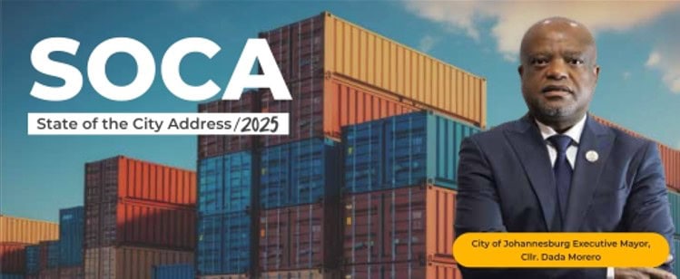 The State of the City Address by Executive Mayor, Cllr Dada Morero, outlined the city's challenges and a plan to address them. A Turnaround Plan is in place with key components, including a Service Delivery War Room established in March 2025 and the establishment of a 