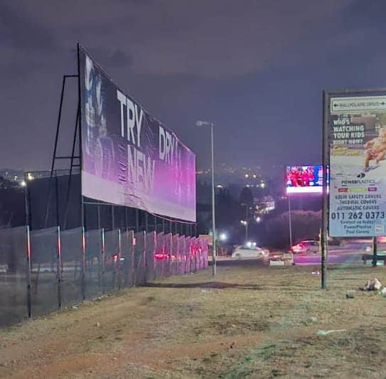 Another allegedly illegal billboard has been erected in plain sight, despite a previous intervention.