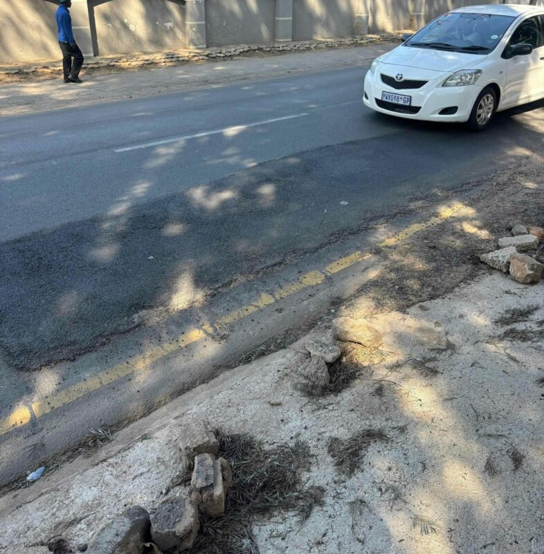 JRA has patched up the potholes on 9th Road in Kew, but drivers say the surface is still far from smooth.