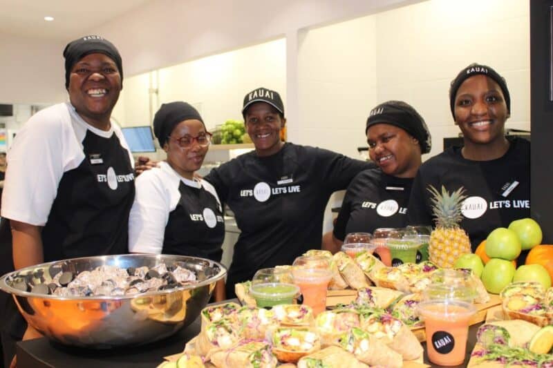 Media and guests got a first look at the new FreshX-style Checkers in Hyde Park, which officially opens today, complete with local produce, tastings, and modern design.