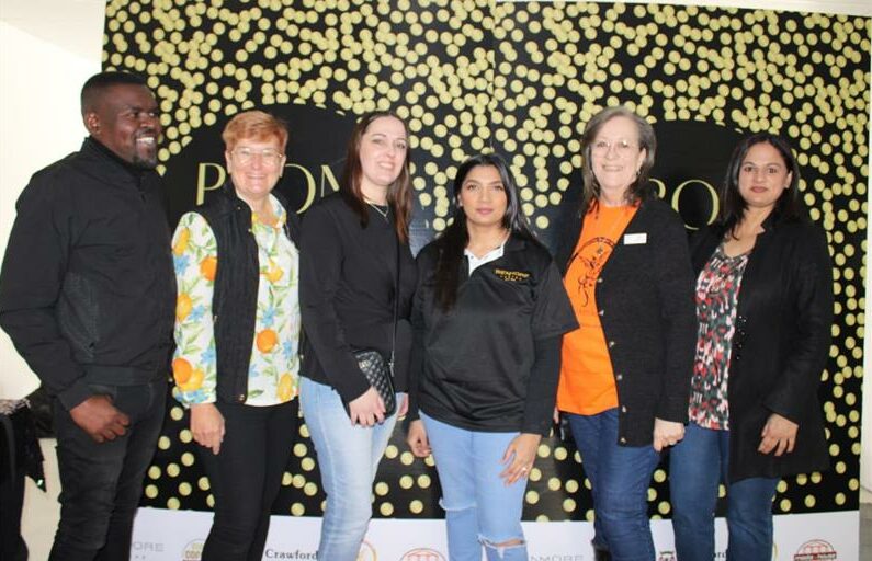 Benmore Shopping Centre became a hub of hope as Fidelitas Comprehensive School students pre-selected their prom dresses and suits on July 5.