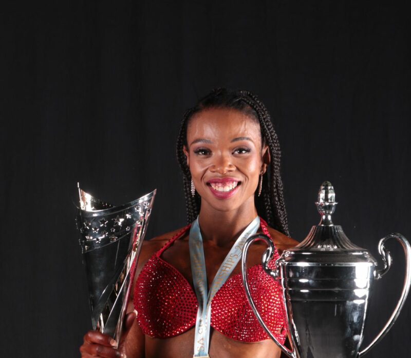 As only the second black South African to win a regional and two national titles in one year, Elizabeth Dumagude is shaping more than just physiques; she’s reshaping the narrative.