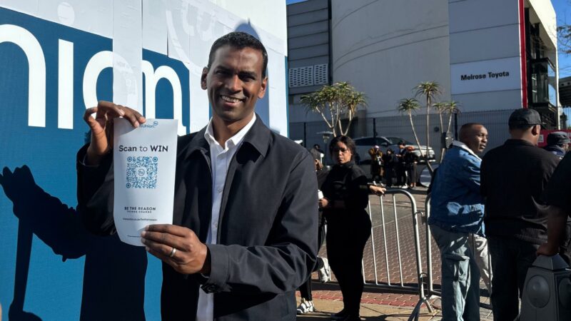 The aim of the billboard is to break barriers to credit access, thanks to TransUnion Africa.