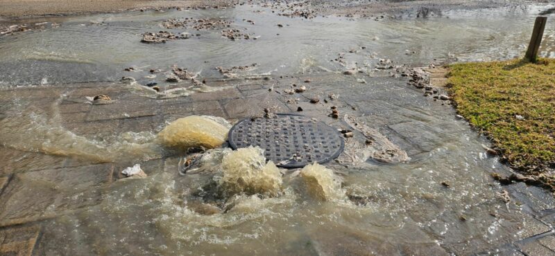 What started as JW quick fix, turned into 48 hours of raw sewage flooding a Bryanston driveway.