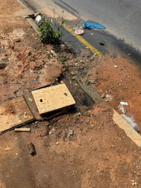 A water leak persists on 9th Road in Kew.