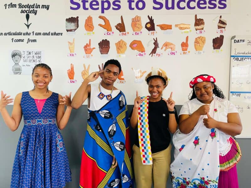 From traditional attire to signed poetry, learners at Spark Rivonia High School embraced their heritage, while bridging communication gaps through South African Sign Language.
