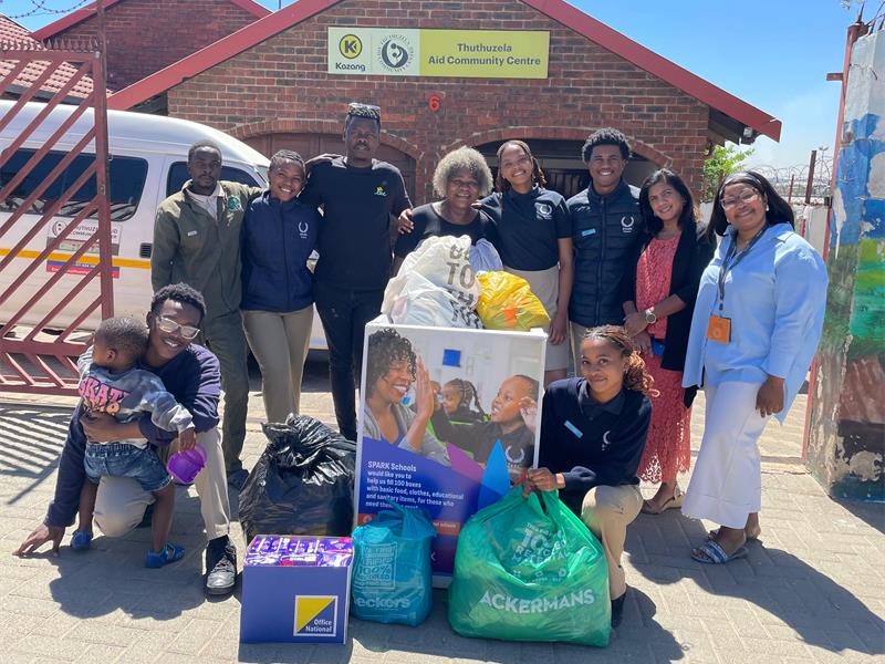 What happens when young people lead with heart? Spark Rivonia High students take initiative, mobilise their school community, and deliver more than just donations to Thuthuzela Aid Centre; they deliver hope, empathy, and lasting impact.