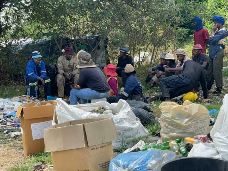 Residents near Kramerville face worsening pollution and safety issues as informal recyclers occupy protected land.