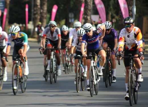 Cyclists ride across Jan Smuts and North roads in Hyde Park during the Virgin Active 947 Ride Joburg on October 26, 2025. Photo: Xoliswa Zakwe