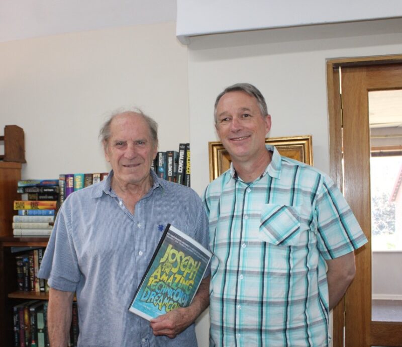 Ian Blackstock and Simon Eccles pose for a photo in Parkmore on October 23, 2025. Photo: Duduzile Khumalo