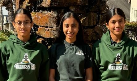 Three young sisters Anaamika, Arya, and Aditi Maharaj, from Sandton, have been selected to represent Gauteng at the prestigious Mzansi Inter-Provincial Chess Championship, but the cost of competing is a challenge.