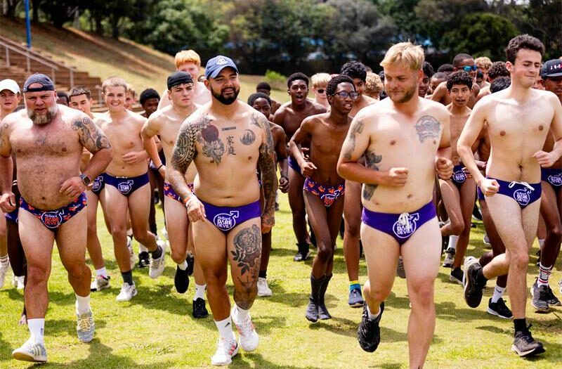 Gauteng turned a vibrant shade of purple on October 31 as thousands of courageous men across Johannesburg, Pretoria, and the Vaal made their ballsiest move yet for male cancer awareness. For the 16th year, the Hollard Daredevil Run saw men stripping down to their iconic purple Speedos to raise funds and smash the silence around