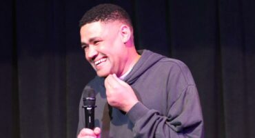 Touring comedian Robby Collins left audiences wanting more at the Brescia House comedy evening on October 31, 2025.