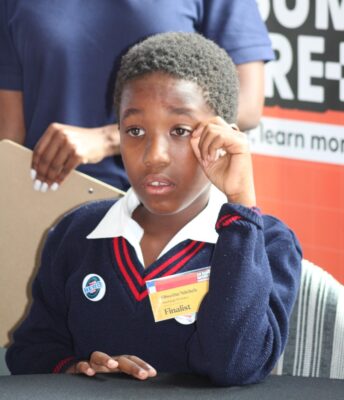 Olwethu Ndebele walks away with the first-place title on October 31, 2025, in Sandton. Photo: Duduzile Khumalo